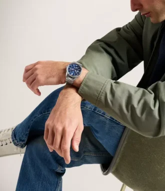 Orologio multifunzione in acciaio inossidabile Pearson