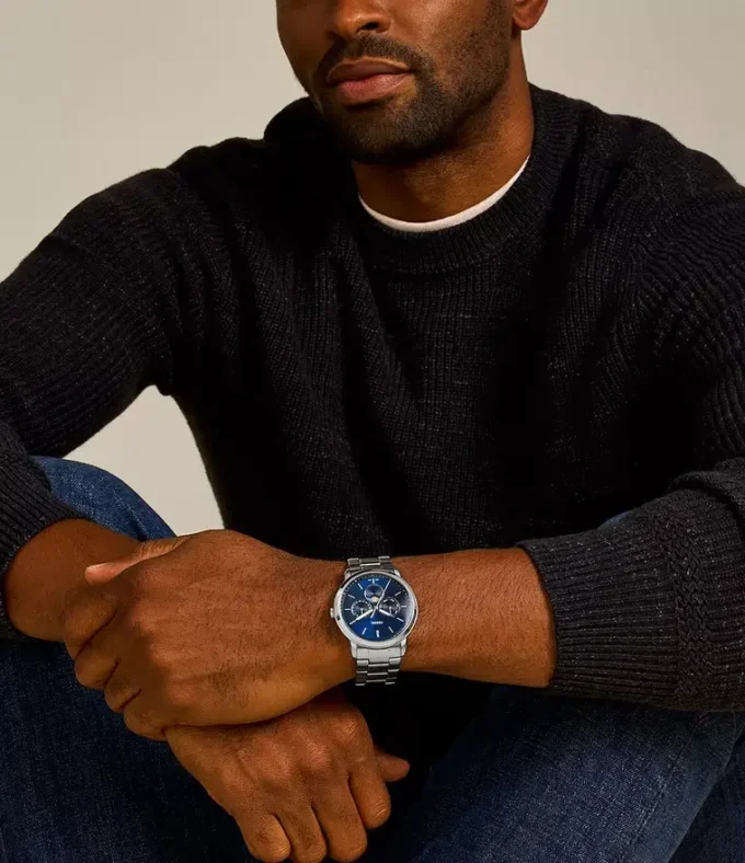 Orologio multifunzione Neutra Moonphase in acciaio inossidabile