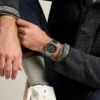 Orologio multifunzione Pearson in acciaio inossidabile color canna di fucile