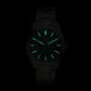 Orologio multifunzione Pearson in acciaio inossidabile color canna di fucile