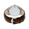 Orologio multifunzione Pearson in pelle marrone