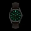 Orologio multifunzione Pearson in pelle marrone