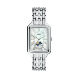 Orologio multifunzione Raquel Sun Moon in acciaio inossidabile