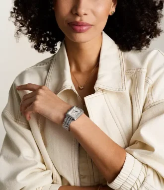 Orologio multifunzione Raquel Sun Moon in acciaio inossidabile