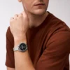 Orologio multifunzione Rhett in acciaio inossidabile