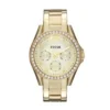 Orologio multifunzione Riley in acciaio inossidabile color oro