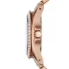 Orologio multifunzione Riley in acciaio inossidabile color oro rosa