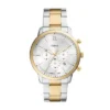 Orologio Neutra Chronograph in acciaio inossidabile bicolore
