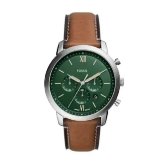 Orologio Neutra Chronograph in pelle LiteHide™ marrone chiaro