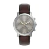 Orologio Neutra Chronograph in pelle marrone