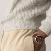 Orologio Neutra Chronograph in pelle marrone