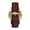 Orologio Neutra Chronograph in pelle marrone