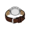 Orologio Neutra Chronograph in pelle marrone