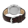 Orologio Neutra Chronograph in pelle marrone