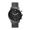 Orologio Neutra Chronograph Smoke con cinturino in acciaio inossidabile
