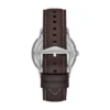 Orologio Neutra Moonphase multifunzione con cinturino in pelle marrone