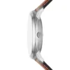 Orologio Neutra Moonphase multifunzione con cinturino in pelle marrone