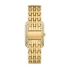 Orologio Raquel a tre lancette con datario in acciaio inossidabile color oro