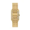Orologio Raquel a tre lancette con datario in acciaio inossidabile color oro