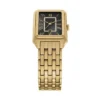 Orologio Raquel a tre lancette con datario in acciaio inossidabile color oro