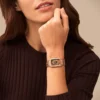 Orologio Raquel a tre lancette con datario in acciaio inossidabile color oro rosa