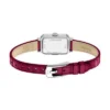 Orologio Raquel Mini a due lancette in pelle rosa