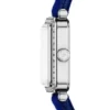Orologio Raquel Mini a due lancette in velluto blu