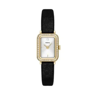 Orologio Raquel Mini a due lancette in velluto nero