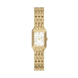 Orologio Raquel Mini a tre lancette in acciaio inossidabile color oro