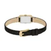 Orologio Raquel Mini a tre lancette in pelle nera