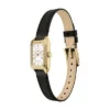 Orologio Raquel Mini a tre lancette in pelle nera