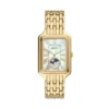 Orologio Raquel Sun Moon multifunzione in acciaio inossidabile color oro