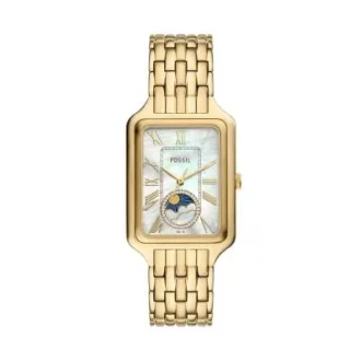 Orologio Raquel Sun Moon multifunzione in acciaio inossidabile color oro