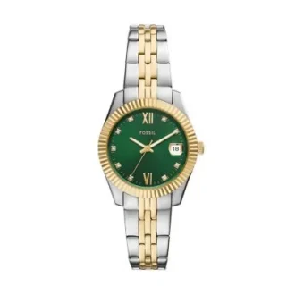 Orologio Scarlette a tre lancette con datario in acciaio inossidabile bicolore