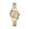 Orologio Scarlette a tre lancette con datario in acciaio inossidabile bicolore