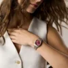 Orologio Scarlette a tre lancette con datario in acciaio inossidabile bicolore