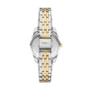 Orologio Scarlette a tre lancette con datario in acciaio inossidabile bicolore