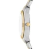 Orologio Scarlette a tre lancette con datario in acciaio inossidabile bicolore