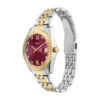 Orologio Scarlette a tre lancette con datario in acciaio inossidabile bicolore