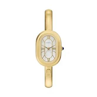 Orologio Sloan a tre lancette in acciaio inossidabile color oro