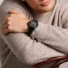 Orologio Townsman automatico in acciaio inossidabile nero