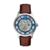 Orologio Townsman automatico in pelle marrone