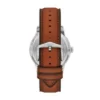 Orologio Townsman automatico in pelle marrone