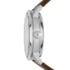 Orologio Townsman automatico in pelle marrone
