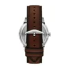 Orologio Townsman automatico in pelle marrone