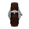Orologio Townsman automatico in pelle marrone