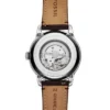 Orologio Townsman automatico in pelle marrone