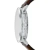 Orologio Townsman automatico in pelle marrone