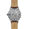 Orologio Townsman automatico in pelle marrone