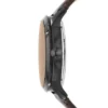 Orologio Townsman automatico in pelle marrone scuro